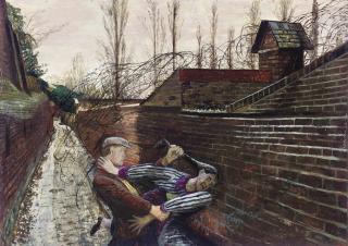 Carel Weight, R.A. - The Alley