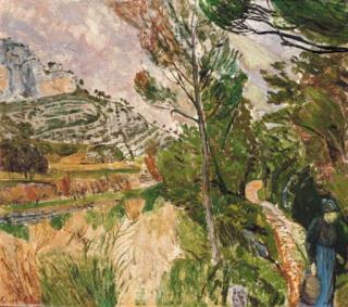 Carel Weight, R.A. - The Path, Provence