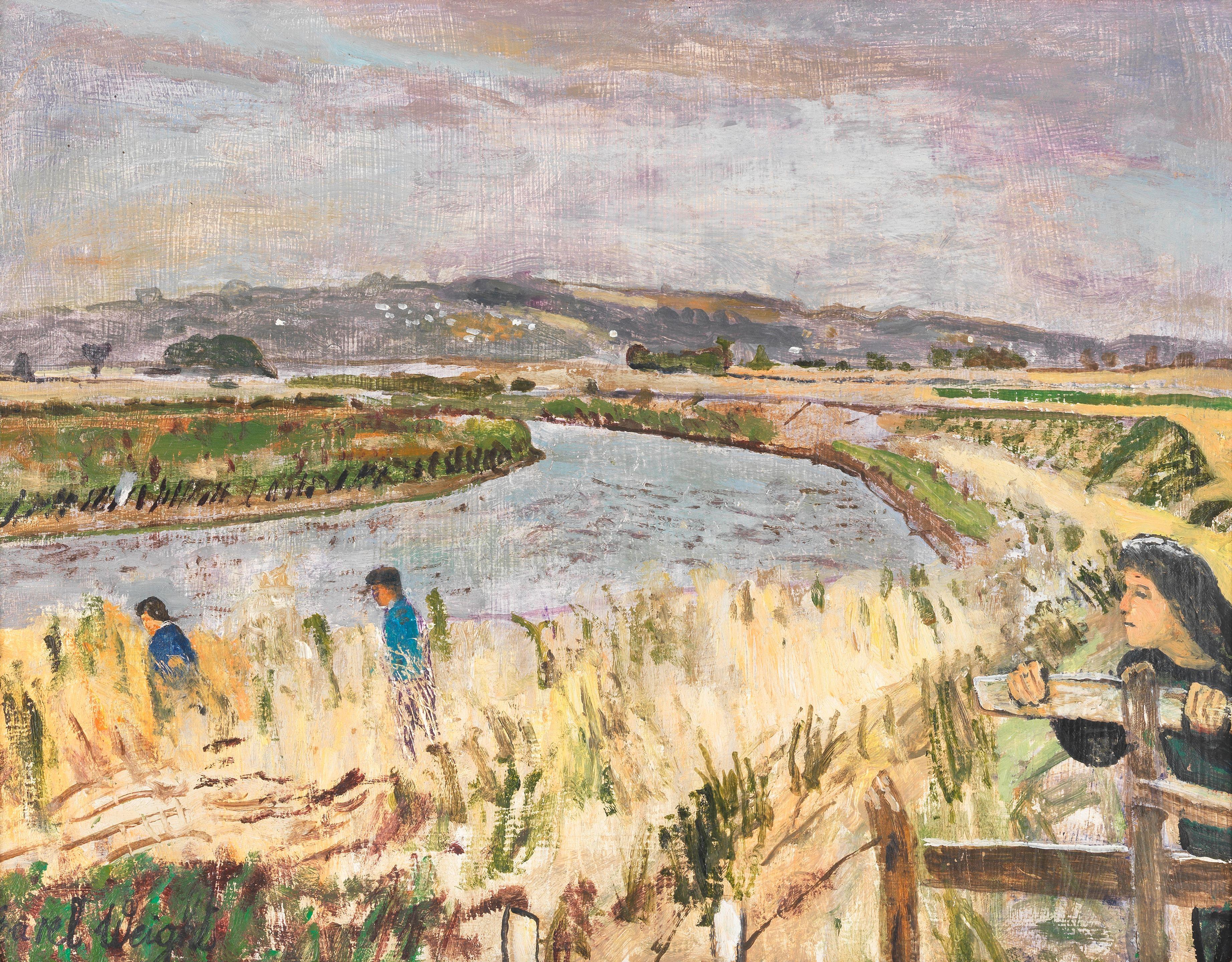 Carel Weight R.A. - The River Arun