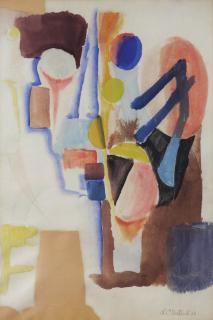 Carel Willink - Abstract composition