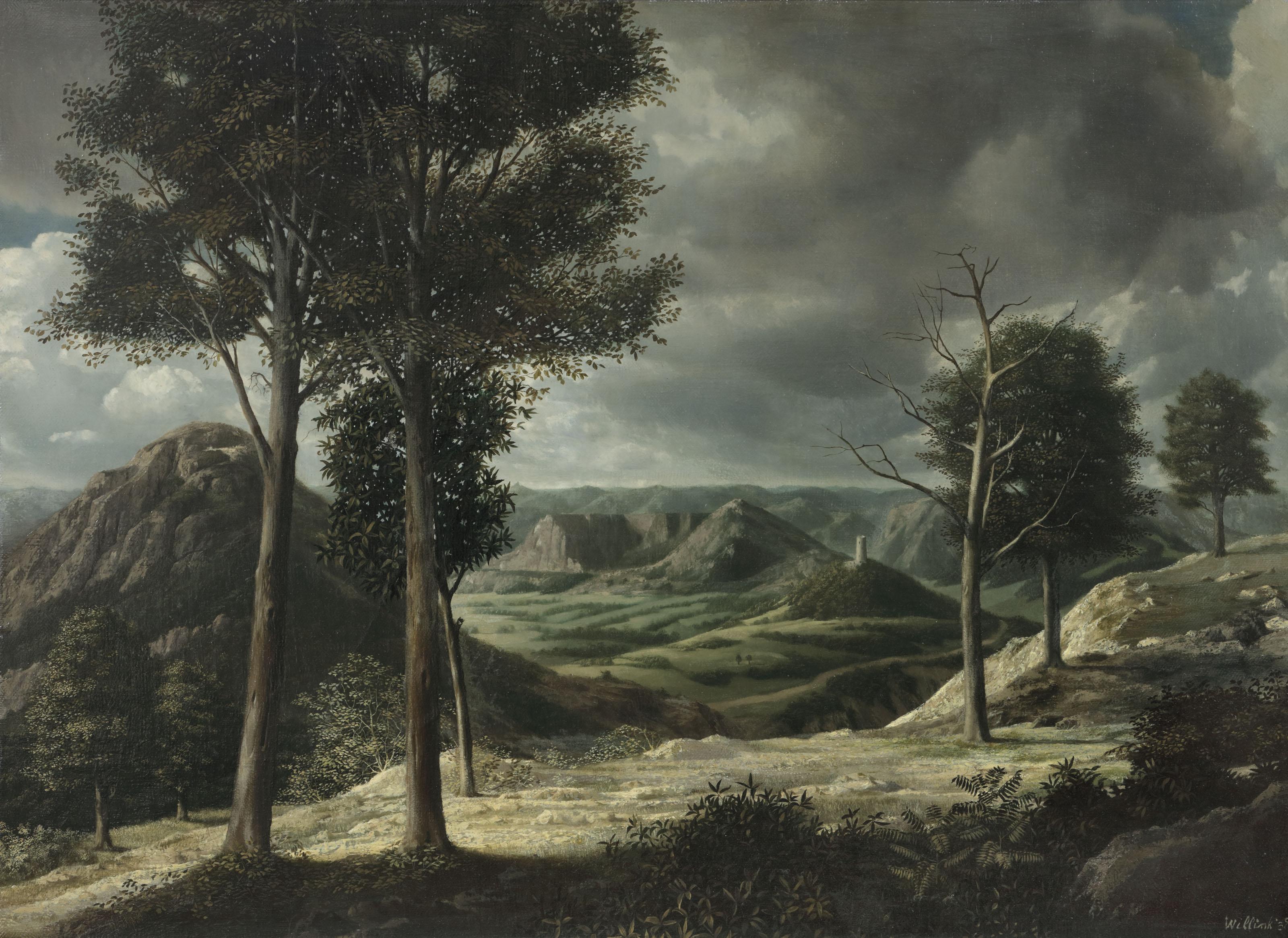 Carel Willink - Berglandschap