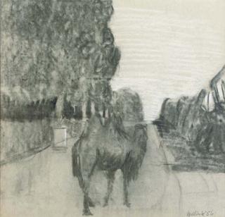 Carel Willink - Camel in the park at Versailles