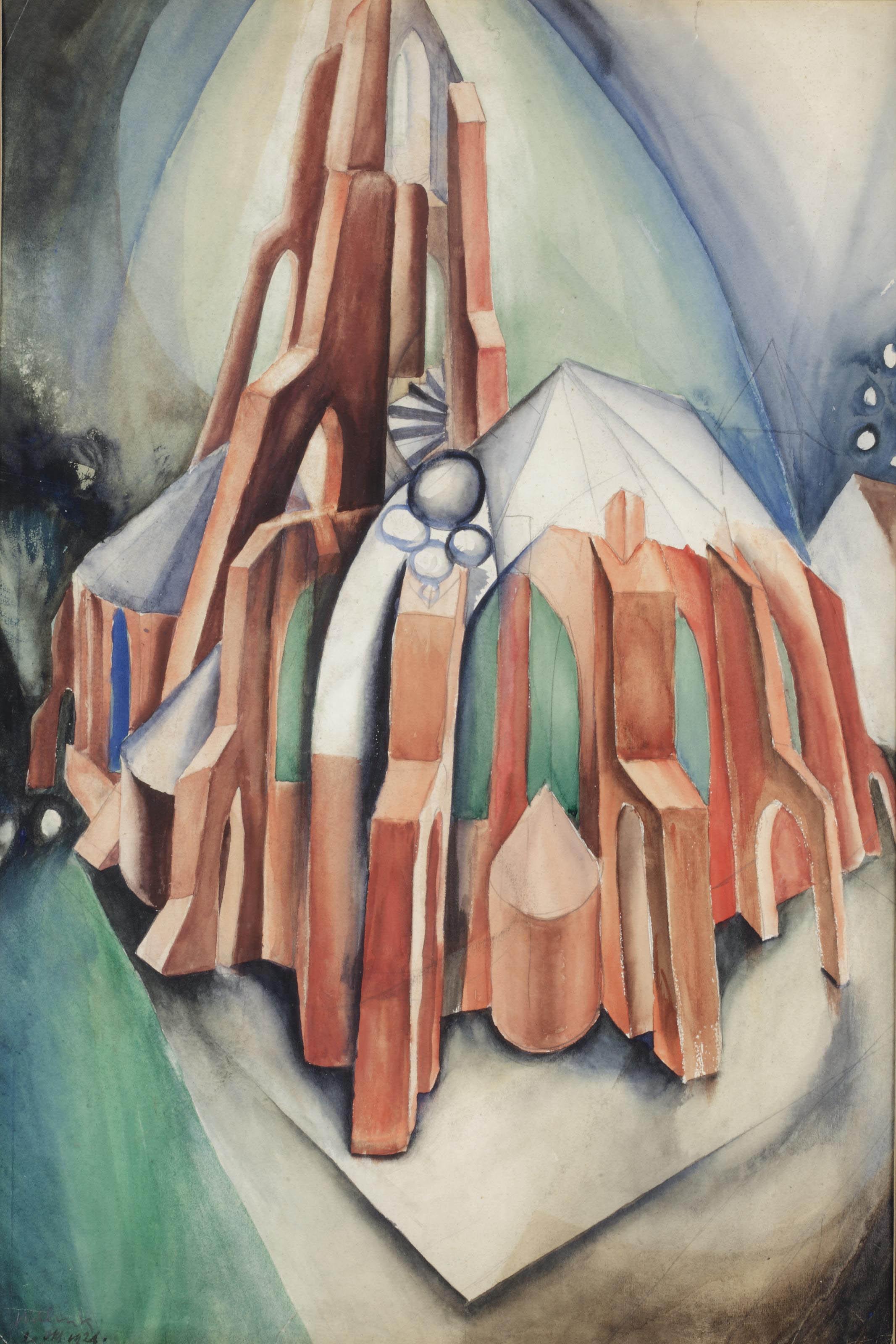 Carel Willink - Cathedral