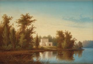 Carl Abraham Rothstén - Gustaf III:s paviljong i Haga