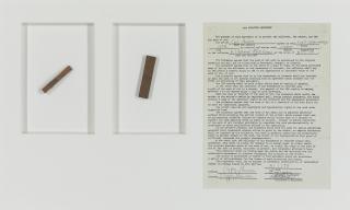 Carl Andre - 2 Part Copper Mongo