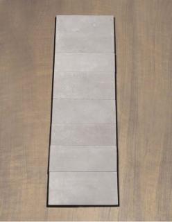 Carl Andre - 8 Bright Magnesium Row