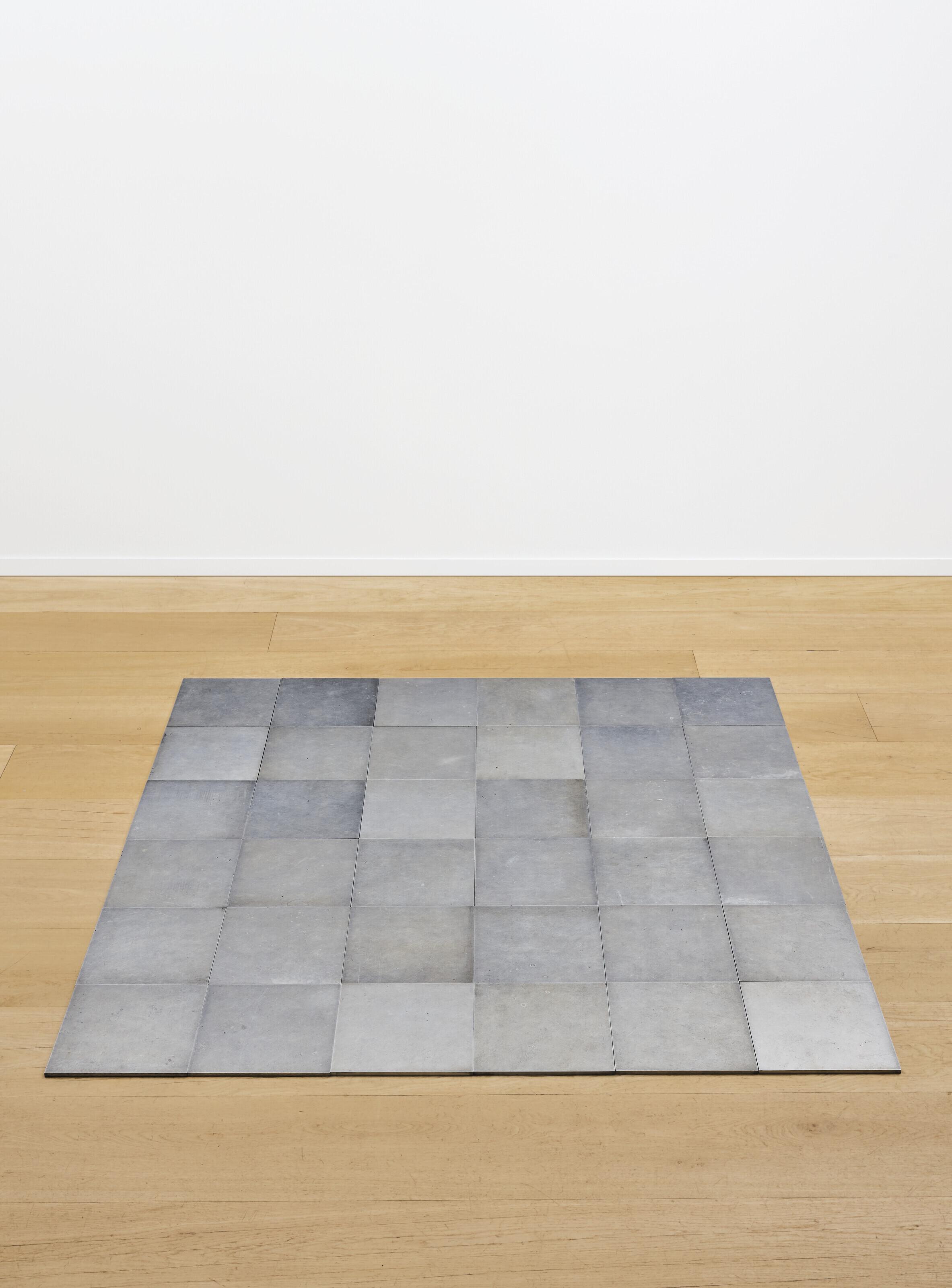 Carl Andre - Aluminum-Aluminum Plain
