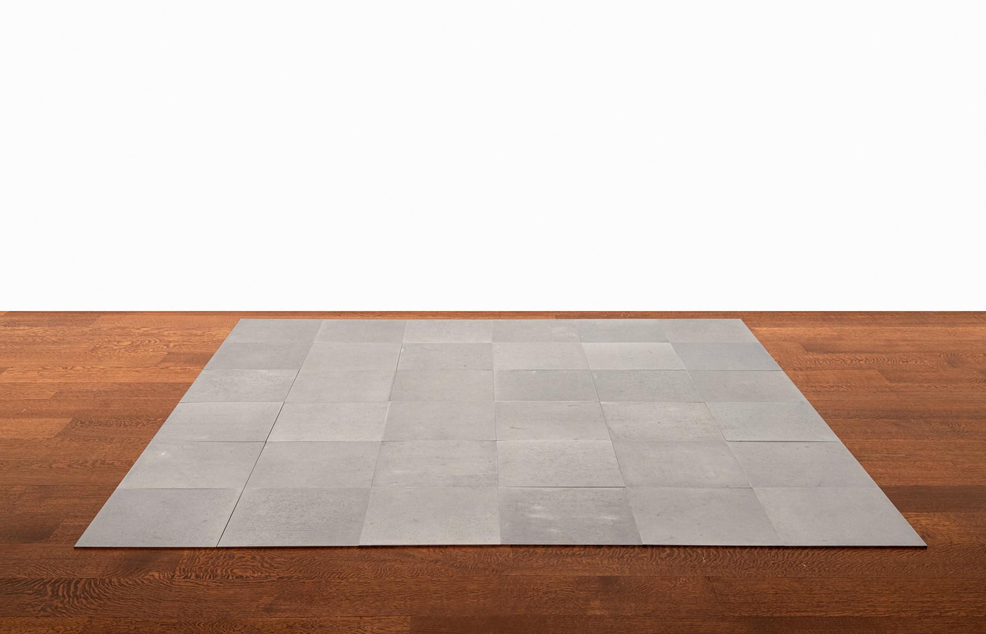 Carl Andre - Aluminum Square Six