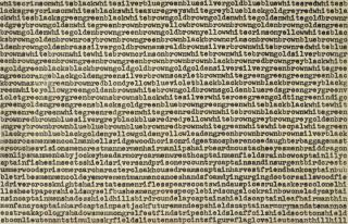 Carl Andre - Brown Emerson (Carbon)