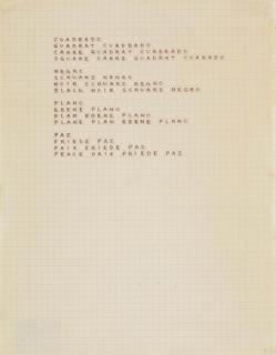 Carl Andre - Cuadrado