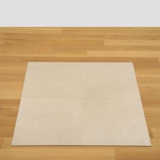 Carl Andre - Fourth Aluminum Cardinal