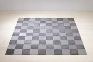 Carl Andre - Lead Aluminum Alloy Square