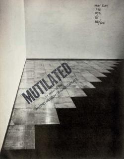 Carl André - May Day, NYC, 1976