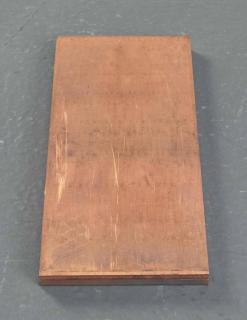 Carl Andre - Satier: Copper On Lead