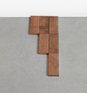 Carl Andre - Small Glarus Copper Rectangle Σ 3 