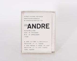 Carl Andre - Städtisches Museum Mönchengladbach (Tischläufer).