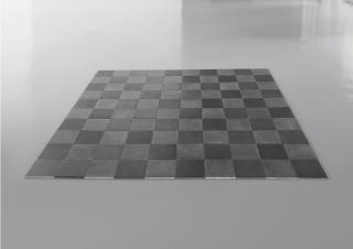 Carl Andre - Steel-Lead Alloy Square