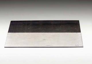 Carl Andre - Steel-Magnesium Dipole (N/S)