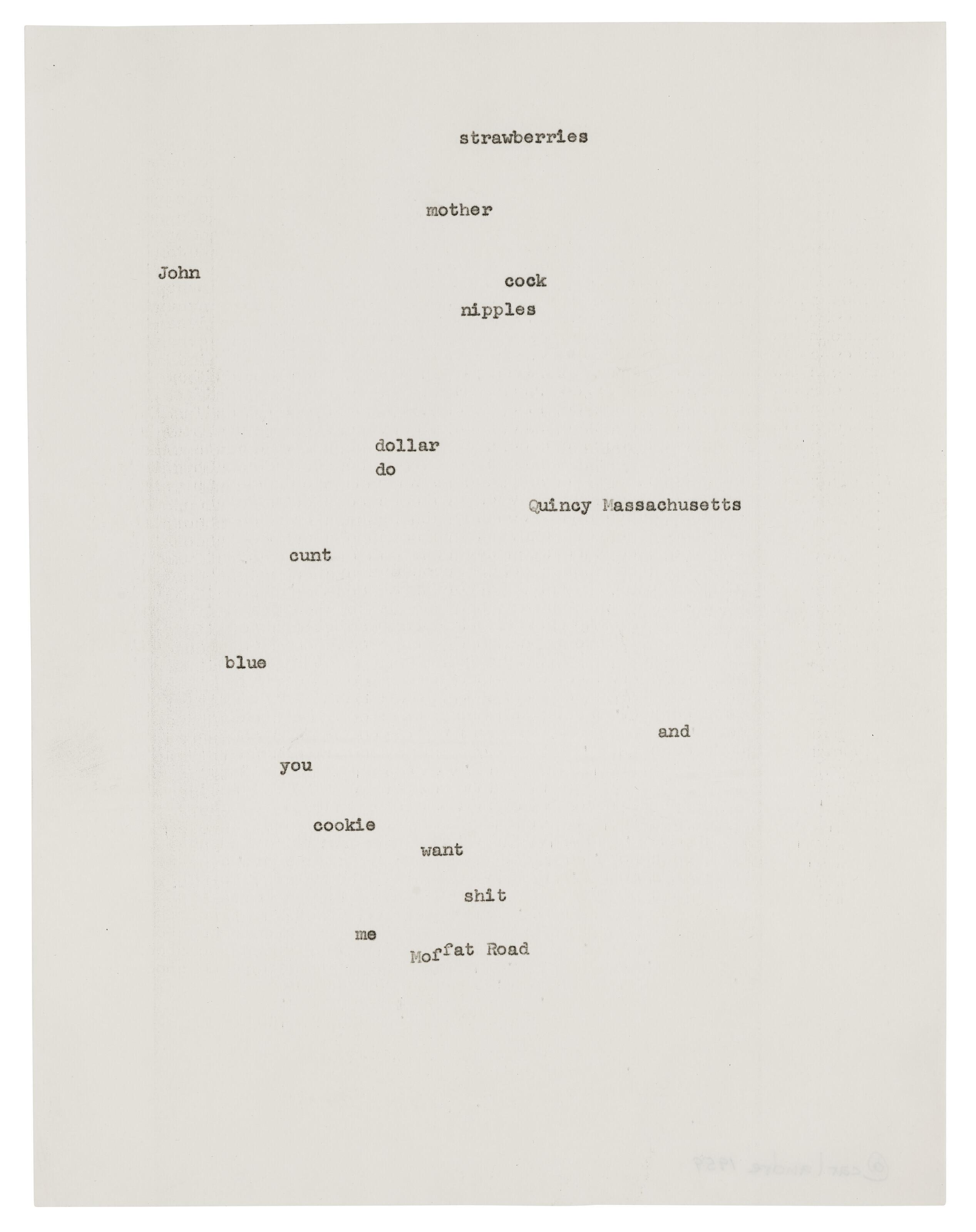 Carl Andre - Untitled