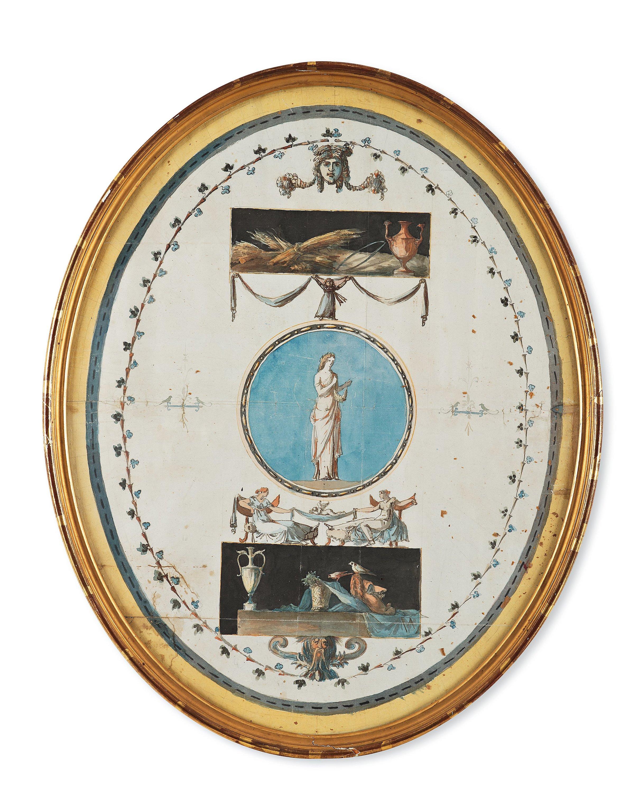 Carl August Ehrensvärd - Classisize motif