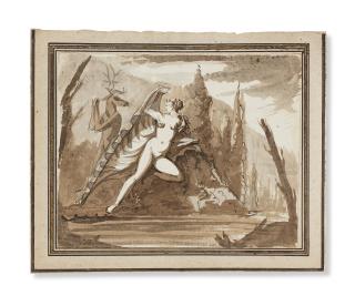 Carl August Ehrensvärd - Diana and Aktaion