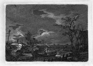 Carl August Lebschée - 22 Bll.: 3 vollständige Landschaftsfolgen.