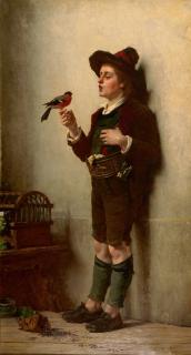 Carl Bernhard Schlösser - Das Duett.