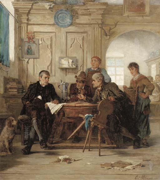 Carl Bernhard Schloesser - Eine politische Diskussion