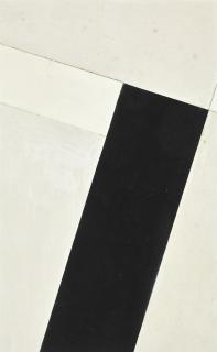 Carl Buchheister - German composition With Black Rectangle No. 33