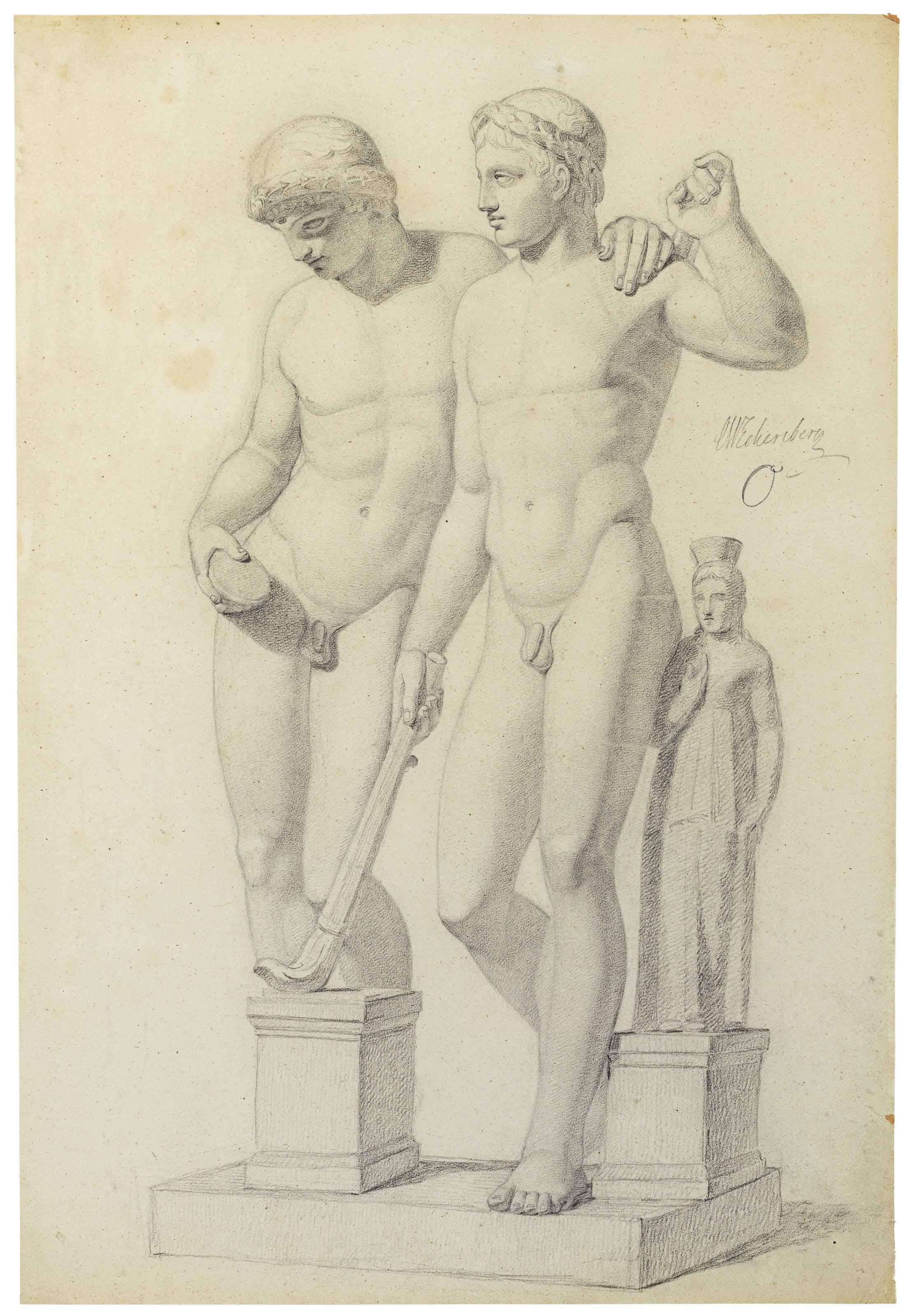 Carl Christian Constantin Hansen - Castor and Pollux (after the antique)