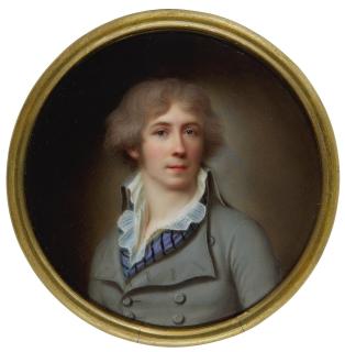 Carl-Christian Kanz - Portrait Of A Gentleman, Circa 1795
