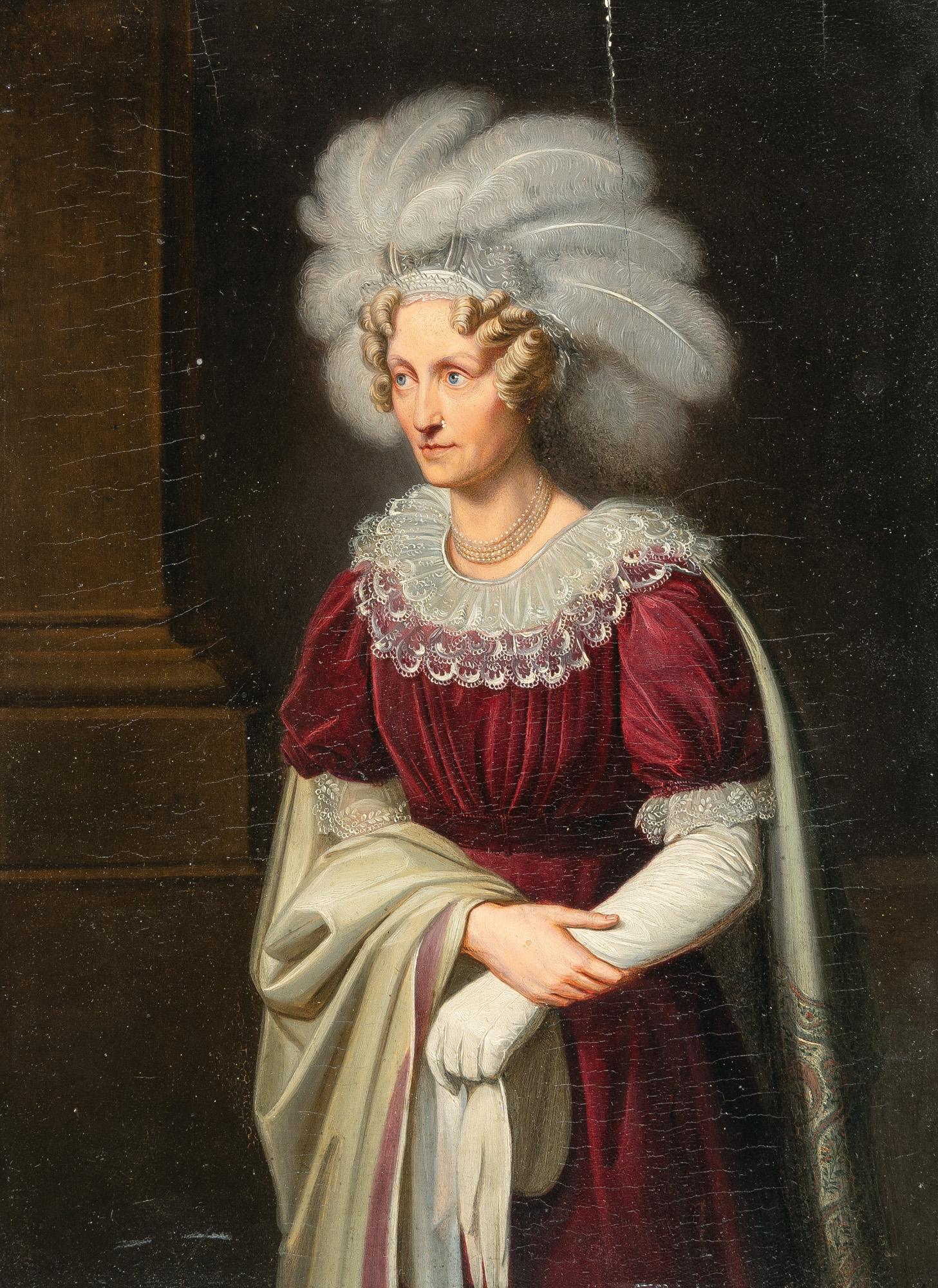Carl Christian Vogel von Vogelstein - Bildnis der Maria Theresia, Königin von Sachsen
