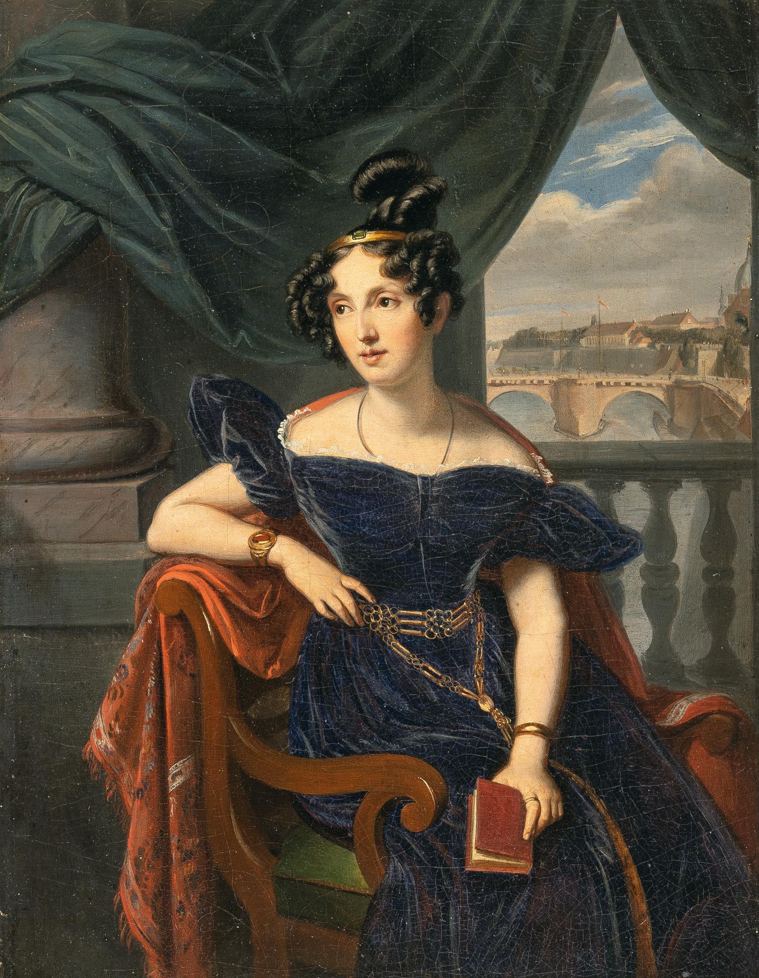 Carl Christian Vogel von Vogelstein - Bildnis der Prinzessin Luisa