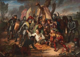 Carl Christian Vogel von Vogelstein - Moritz of Sachsen at the battle of Sievershausen 1553