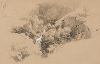 Carl Eduard Schuch - Kleiner Gebirgsbach.