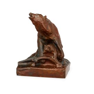 Carl Fagerberg - Bear with cub