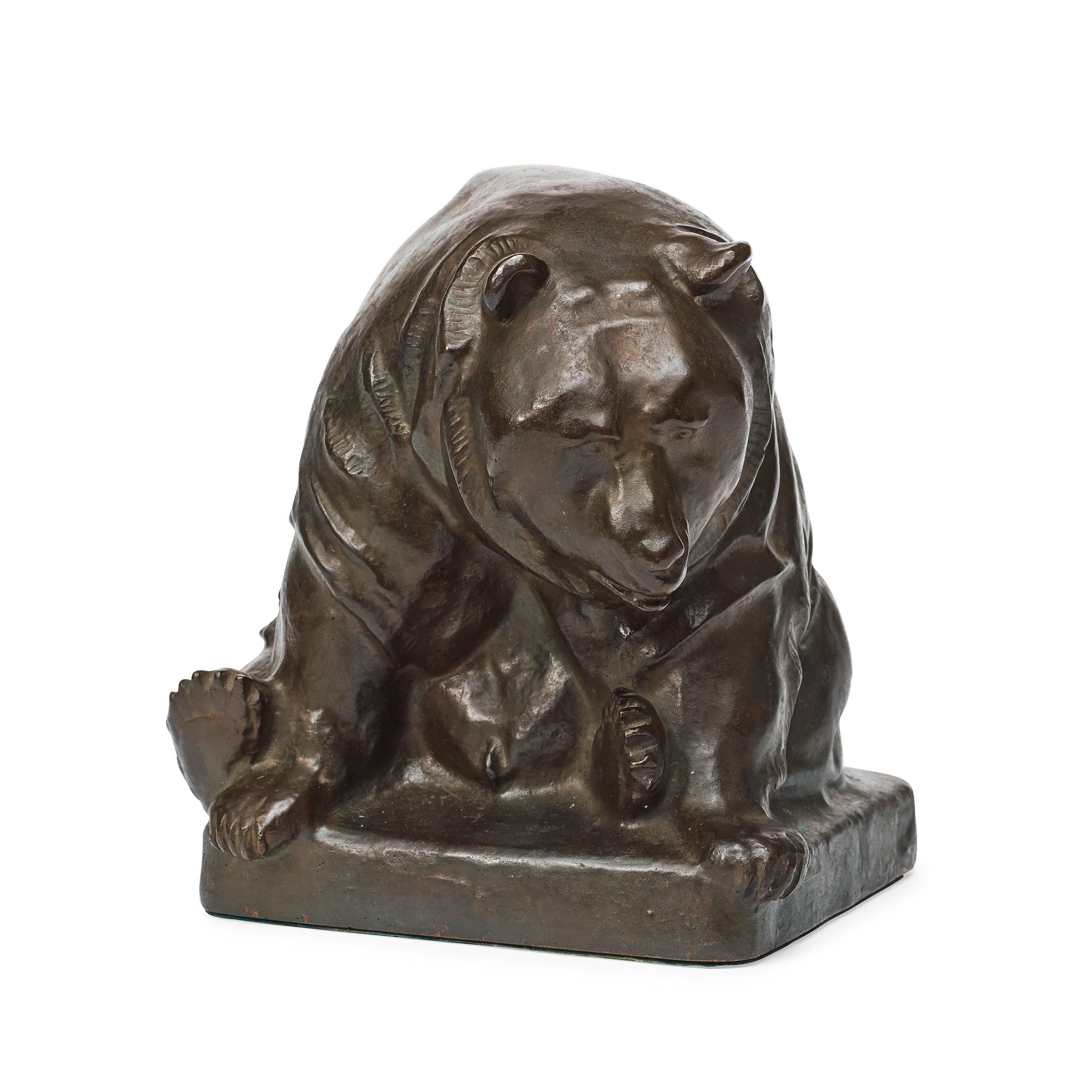 Carl Fagerberg - Seated bear