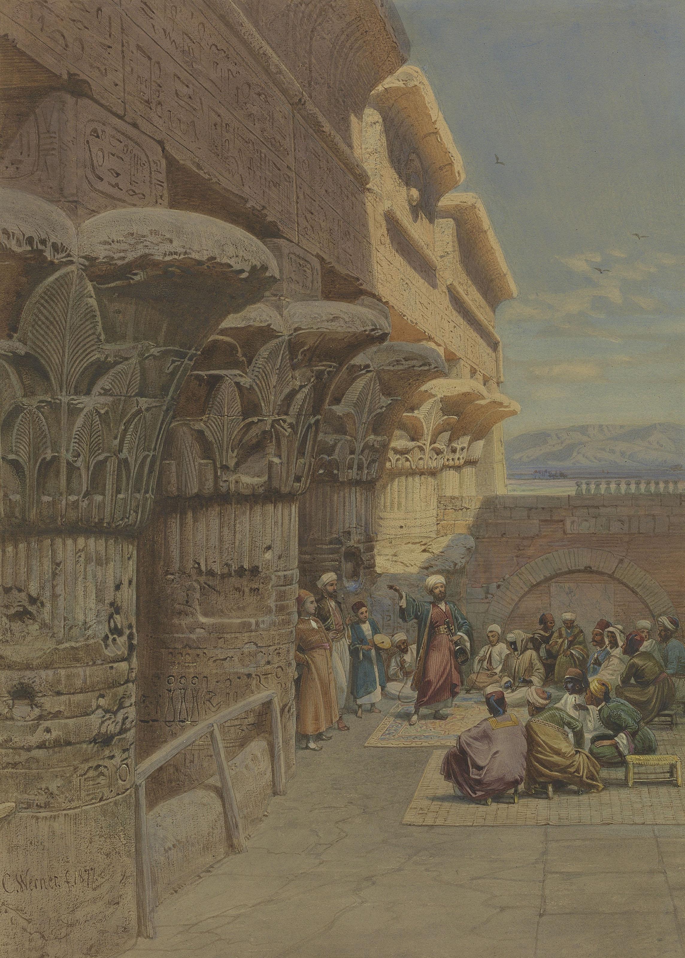 Carl Frederich Heinrich Werner - Musicians at Philae