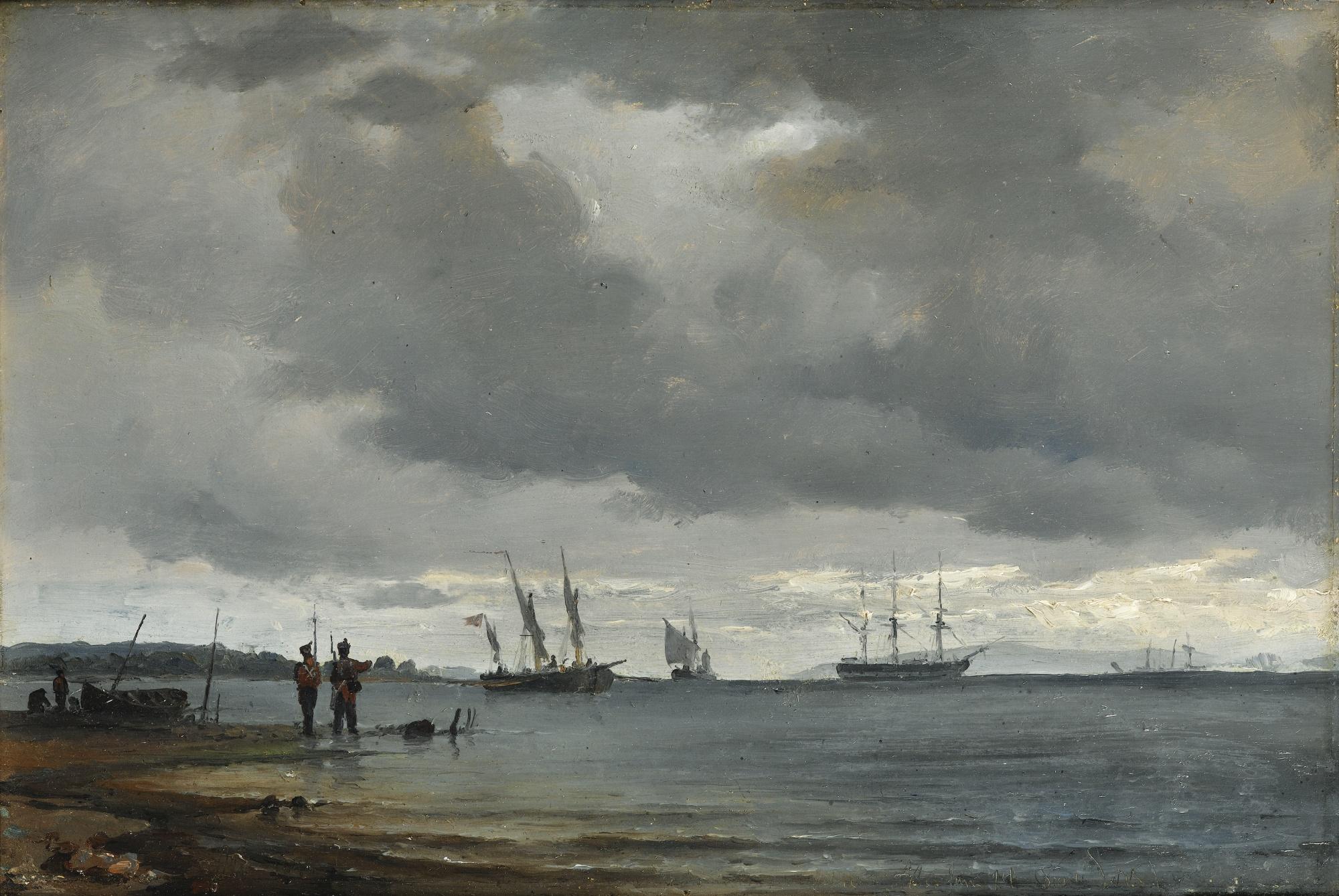 Carl Frederick Sørensen - Danish seascape