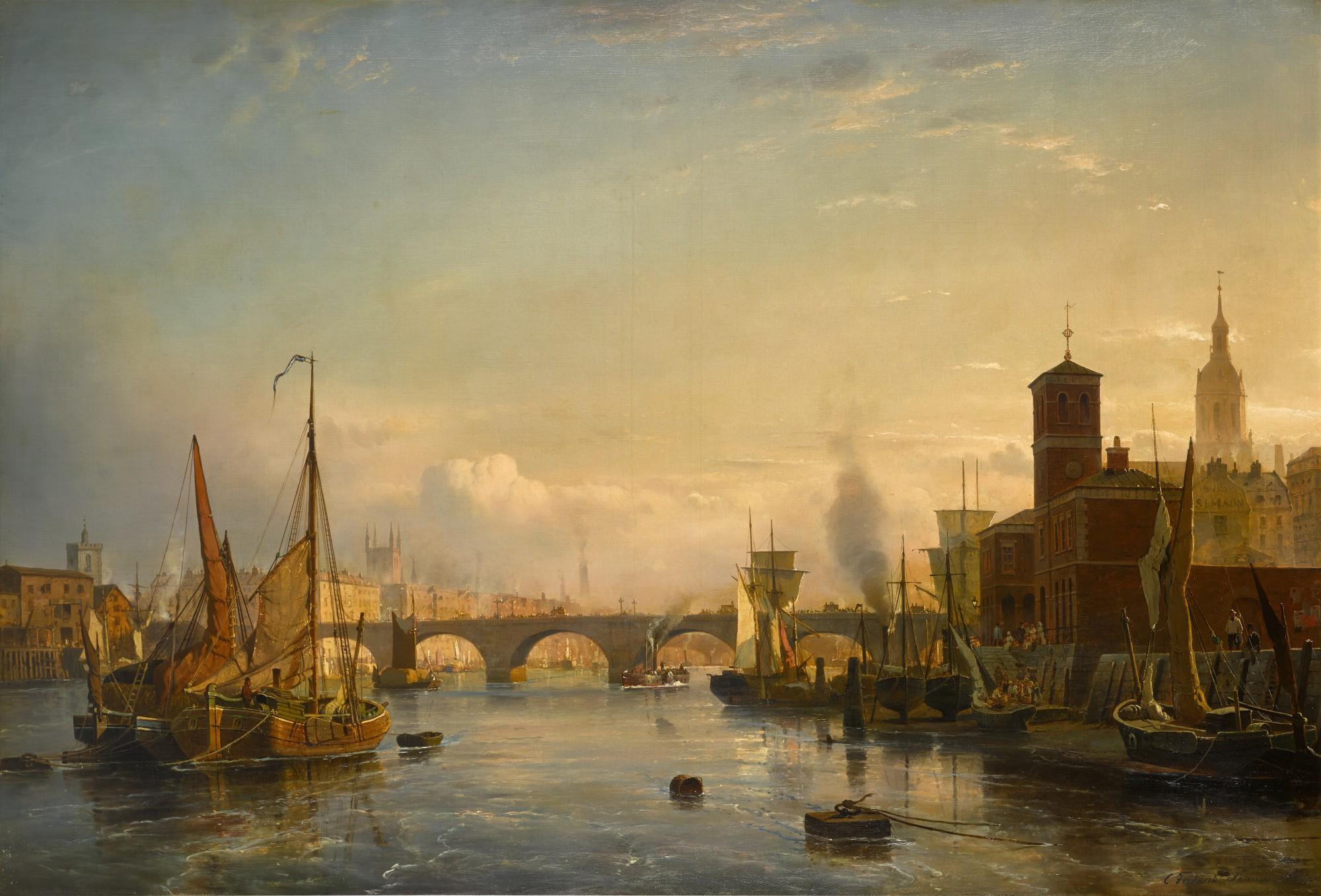 Carl Frederick Sørensen - The Pool of London