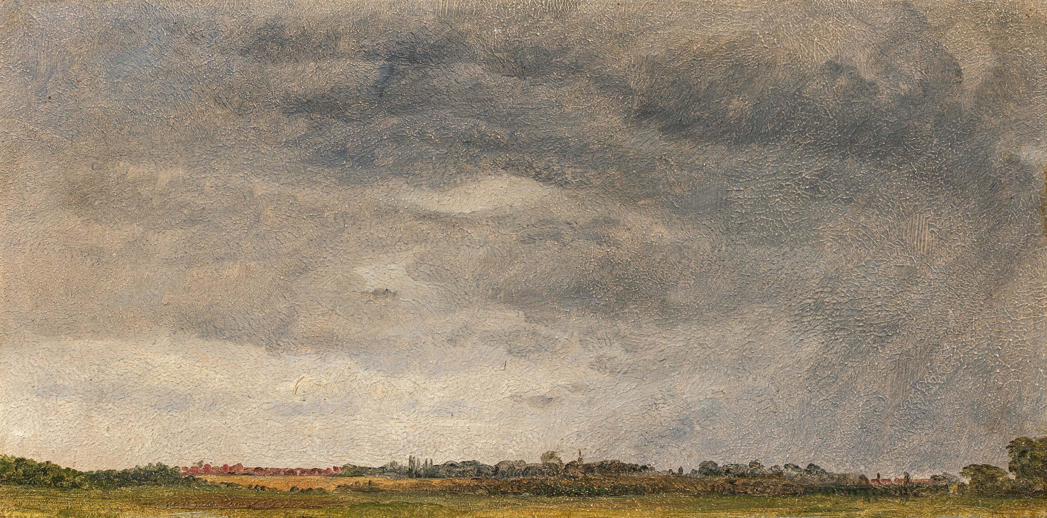 Carl Frederik Aagaard - Wolkenstudie.