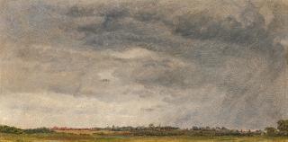 Carl Frederik Aagaard - Wolkenstudie.