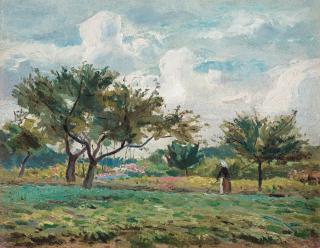 Carl Fredrik Hill - French Orchard