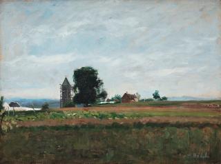 Carl Fredrik Hill - \'View over Champagne\' (Utsikt mot Champagne)