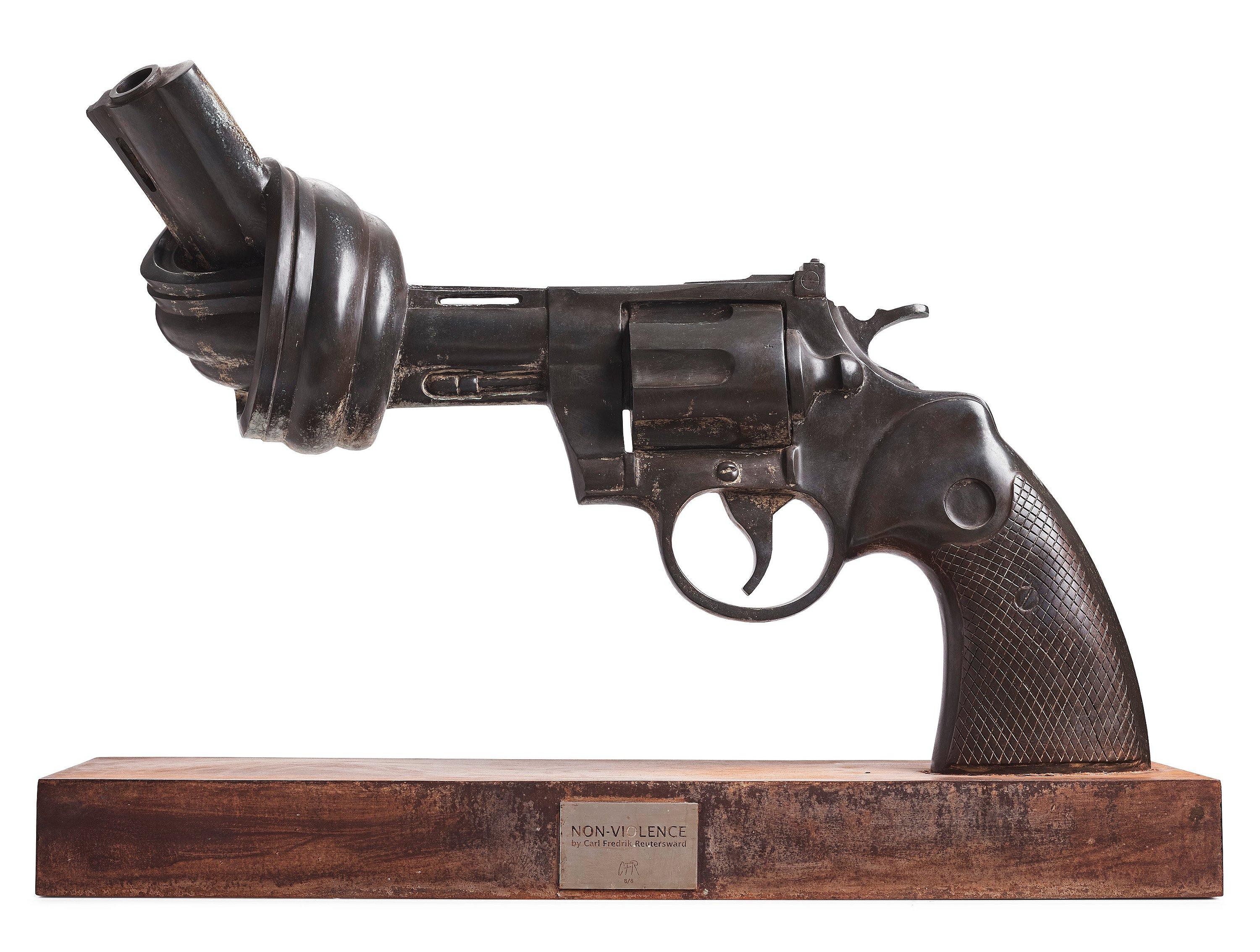 Carl Fredrik Reuterswärd - \'Non-Violence\'