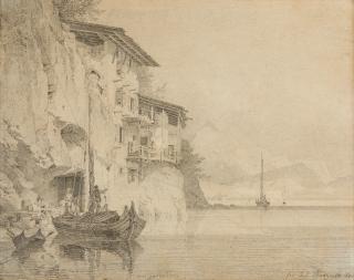 Carl Friedrich Heinzmann - „am Gardasee.“