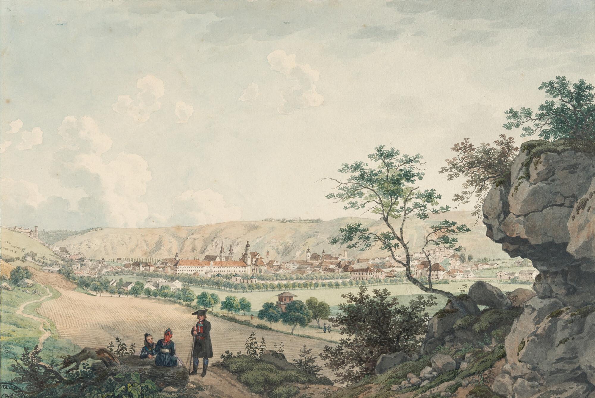 Carl Friedrich Heinzmann - Ansicht von Eichstätt