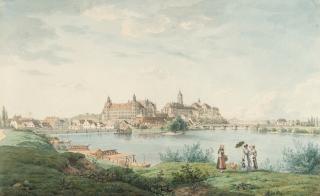 Carl Friedrich Heinzmann - Ansicht von Neuburg an der Donau