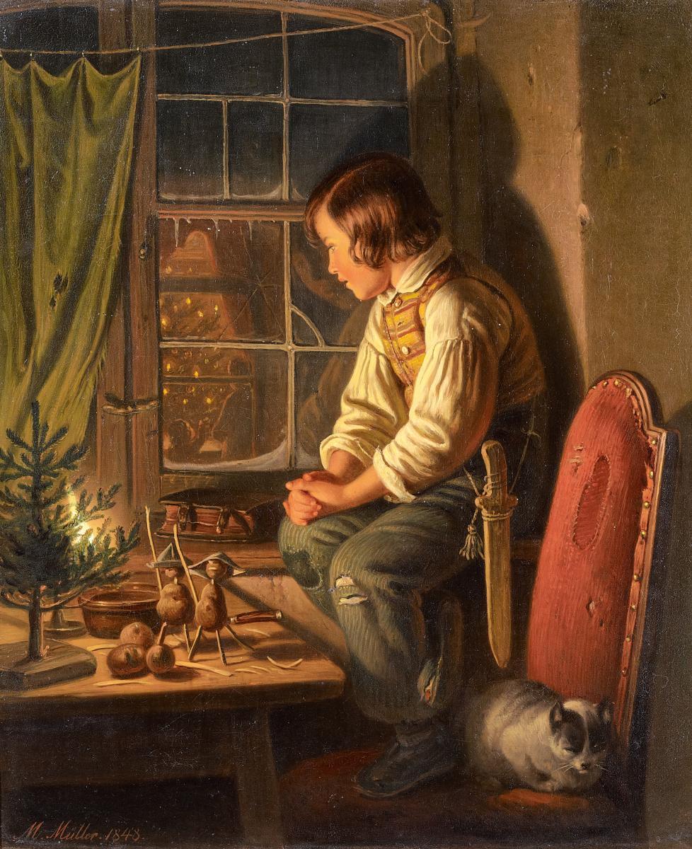 Carl Friedrich Moritz - Weihnachtsabend