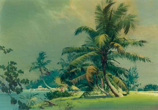 Carl G. Evers - Miami Beach, Collins Avenue